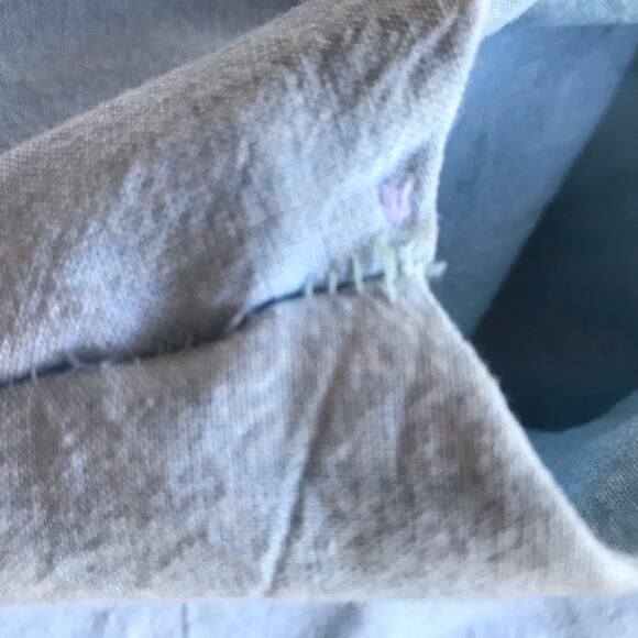 Vintage Posies Women of Maine Farmers Market Cotton Dress w Tie Women's Size 10 - Picture 9 of 13